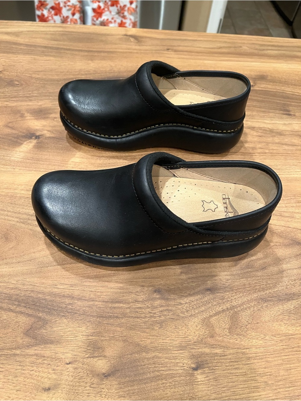 Dansko Women's Platform Pro Slip Resistant Clog